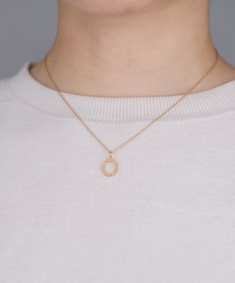 FLOWER FLAME Diamond Pendant top