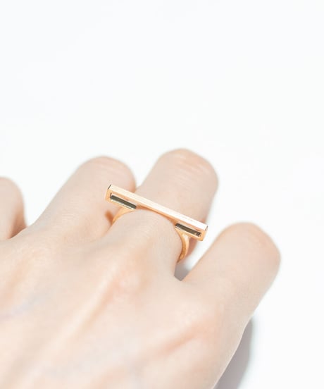 OUTLINE rectangle ring -K14-