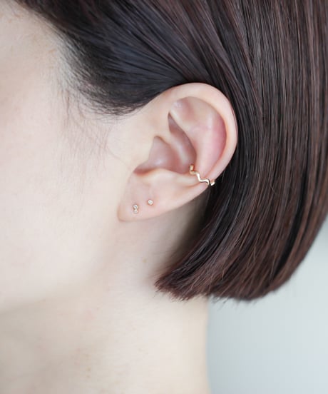 DOT Diamond combination pierce -K18-