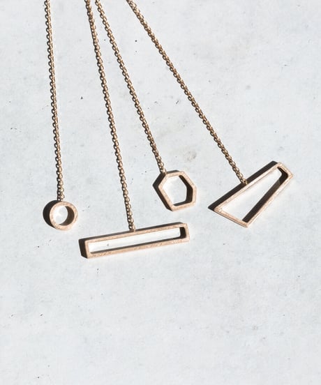 OUTLINE trapezoid pierce L -K14-