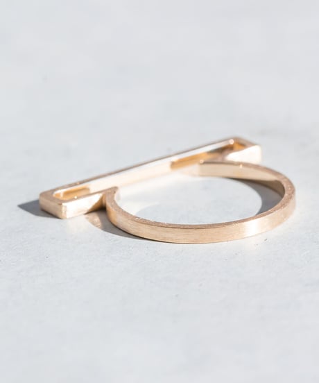 OUTLINE rectangle ring -K14-