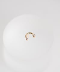 HALF TONE Dia circle pierce -K18-