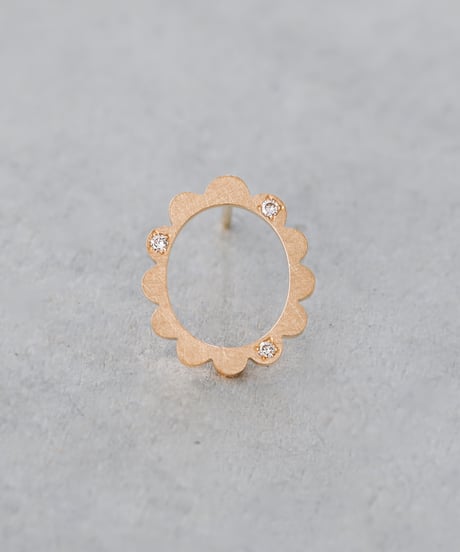 FLOWER FLAME Diamond pierce