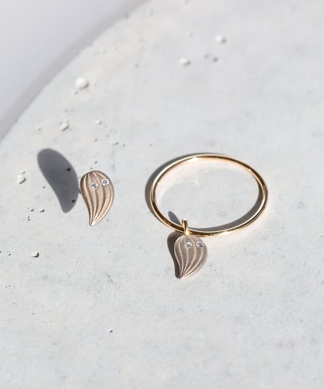 OBAKE ring WG -K18-