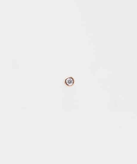 DOT Diamond  pierce 10 -K18-【clear/blue/yellow/black】