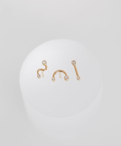 HALF TONE stick pierce -K18-