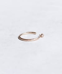 DOT Diamond ear cuff