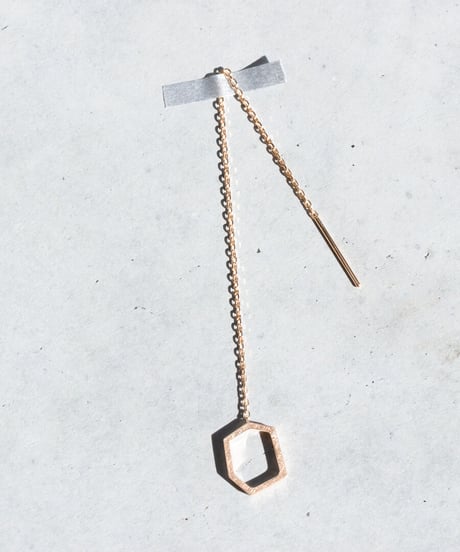 OUTLINE hexagon pierce L -K14-