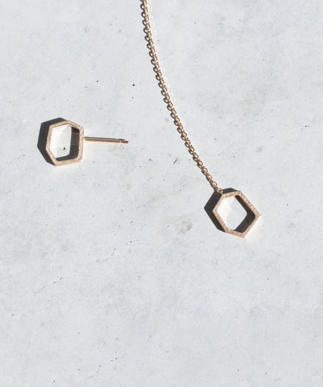 OUTLINE hexagon pierce S -K14-