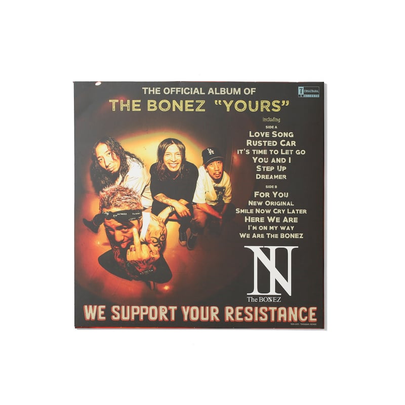 The BONEZ 4th Vinyl ALBUM 『Yours』 | The BONEZ O