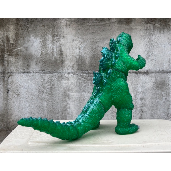 数量限定】ゴジラ（1974）ソフビキット クリアーグリーン