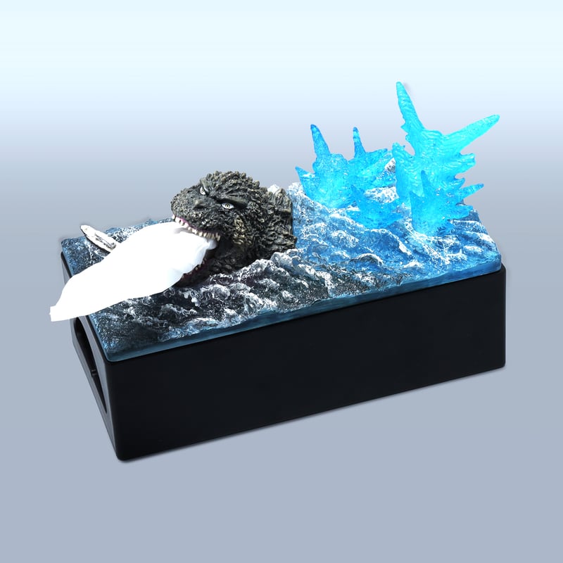 【はるか】ゴジラＢＯＸティッシュケース　『ゴジラ－1.0』海上Ver. 一般発売】ゴジラBOXティッシュケース 『ゴジラ-1.0』海上Ver
