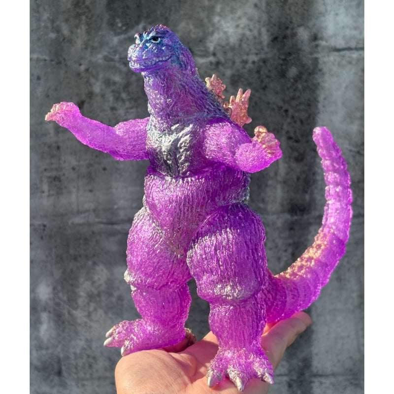 ゴジラ（1962）ソフビキット クリアーパープル | DREAMPLANETJAPAN INC.
