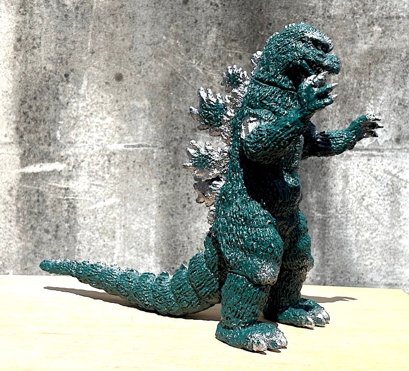 数量限定】ニセゴジラ ソフビキット ダークグリーン