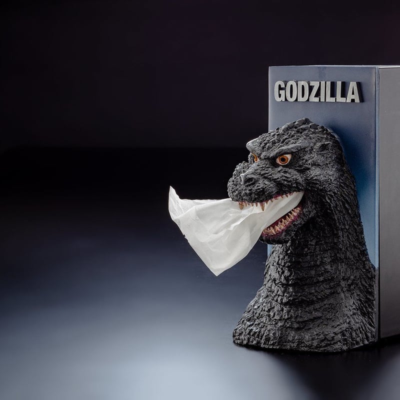い*ん様 バーニングゴジラ　ティッシュBOXケース ゴジラVSデストロイア バーニングゴジラ ティッシュBOXケース ゴジラVSデストロイア