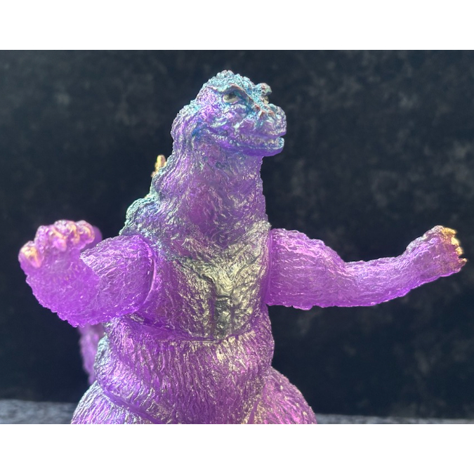 ゴジラ（1962）ソフビキット クリアーパープル | DREAMPLANETJAPAN INC.