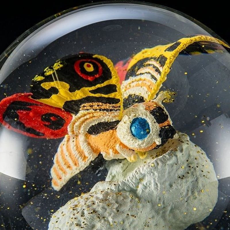 ゴジラvsモスラ』 スノードーム（鱗粉仕様） | DREAMPLANETJAPAN INC