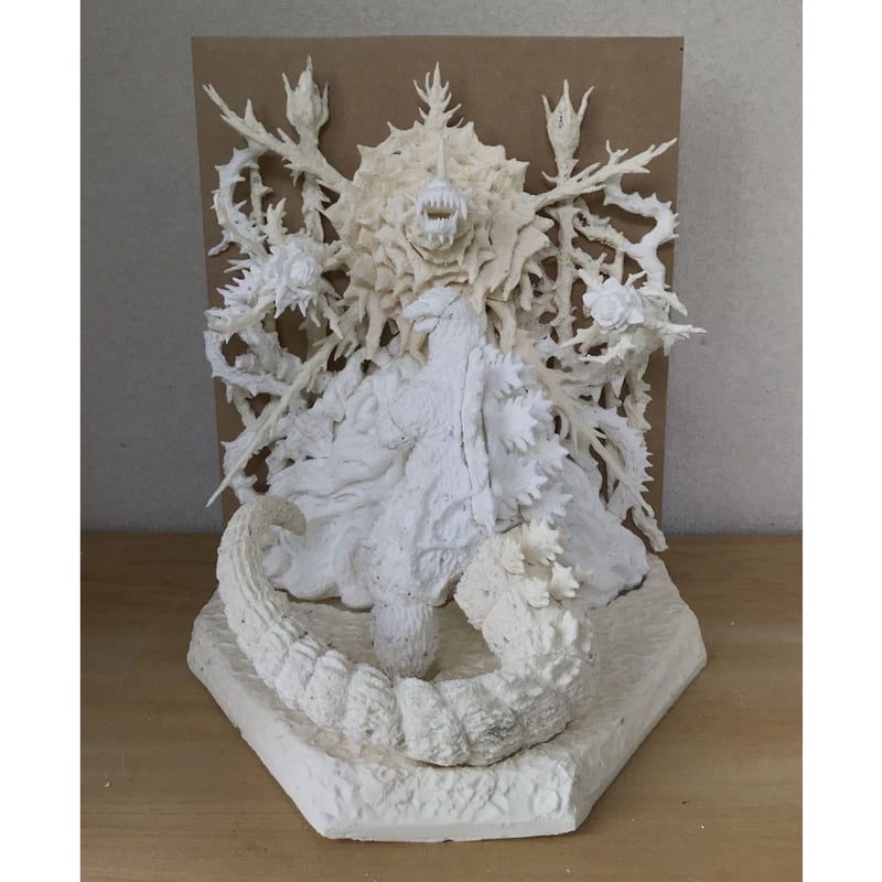 予約販売】生賴範義『ゴジラvsビオランテ』ポスター立体バージョン