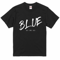 BLUE限定Tシャツ-BLACK-