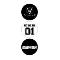 ACT ONE AGE 缶バッジセット