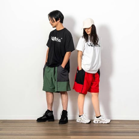 NORAs×ROKX　NORAs PANEL SHORTS