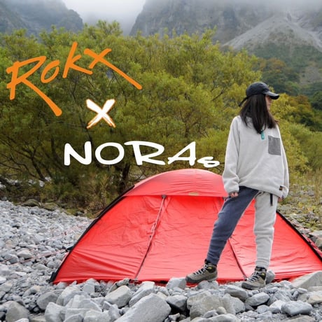 CLASSIC 200 FLEECE SNAP TOPS  　NORAs×ROKX　　OATMEAL