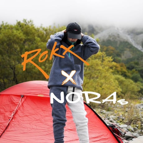 CLASSIC 200 FLEECE SNAP TOPS 　NORAs×ROKX　　M・GREY