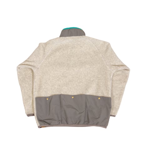CLASSIC 200 FLEECE SNAP TOPS  　NORAs×ROKX　　OATMEAL