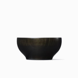 めぐる・日月の拭き漆 黒 大 人気の日月・拭き漆に、新色<黒>登場です! | 漆器「めぐる