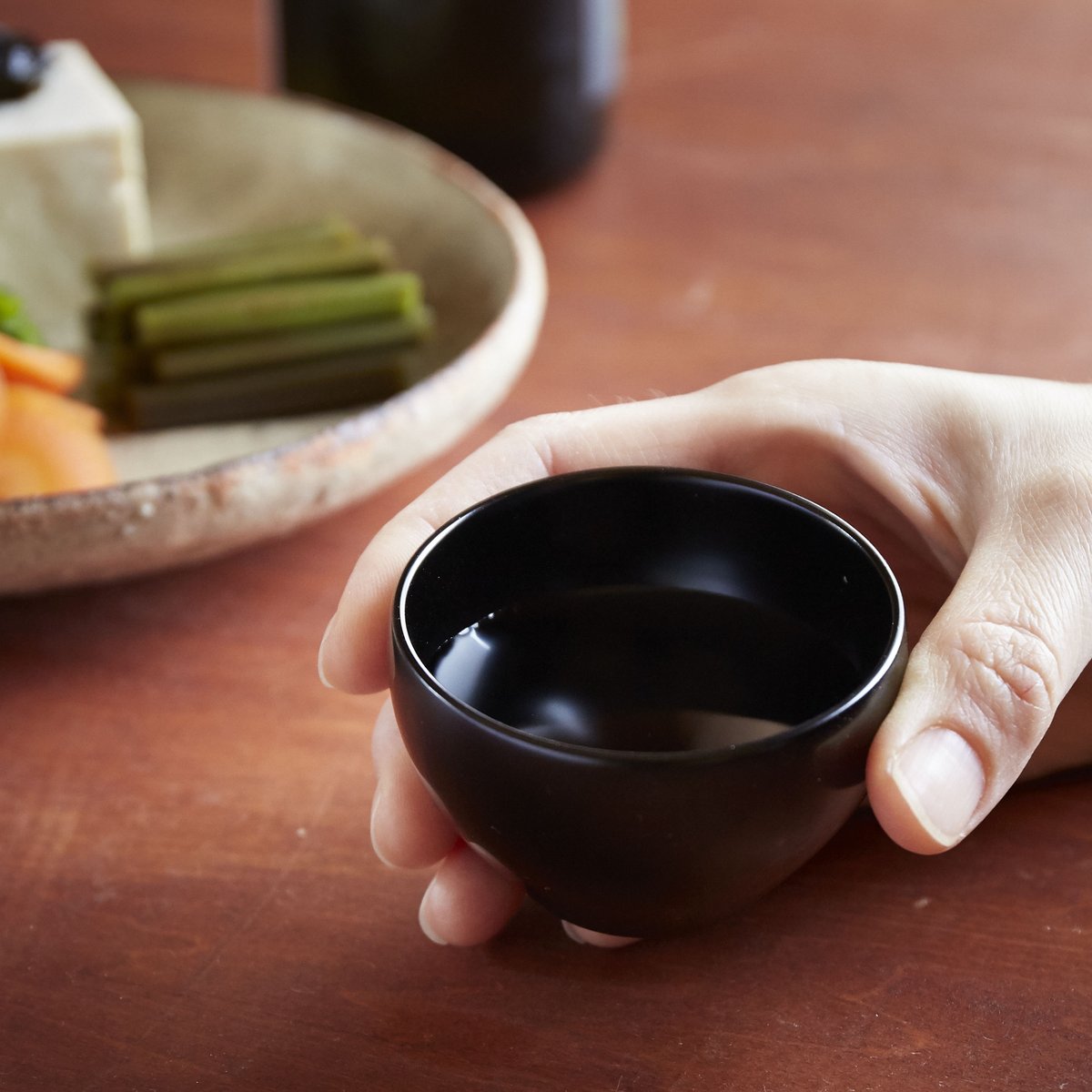 めぐるのしずく・日・朱磨き -ウルシの葉- | 漆器「めぐる／めぶく