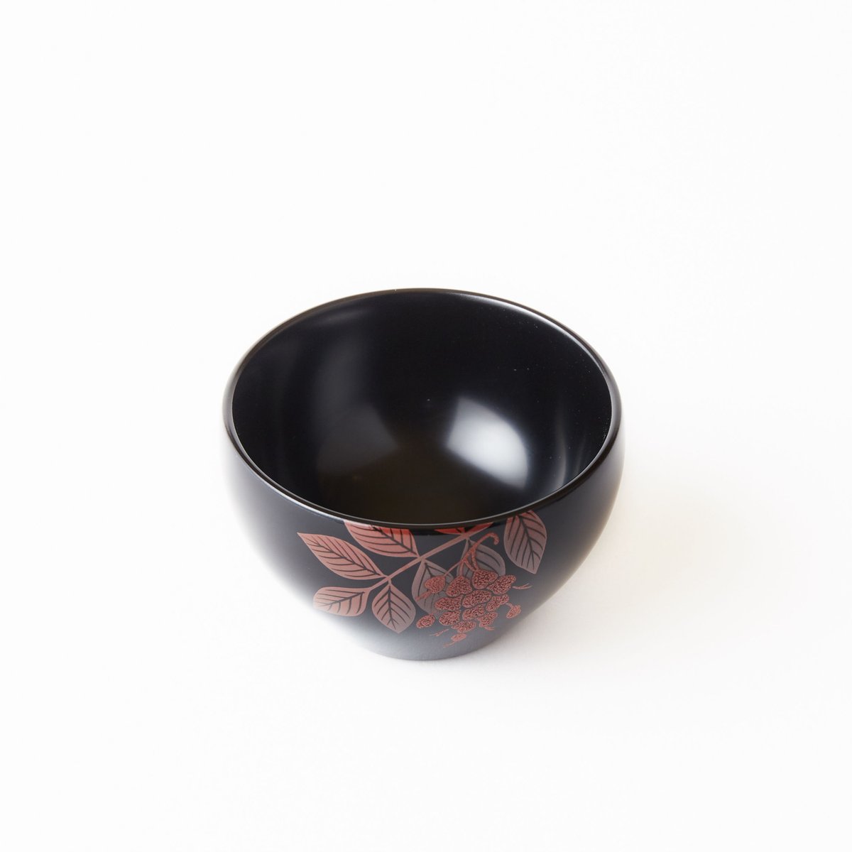 めぐるのしずく・日・朱磨き -ウルシの葉- | 漆器「めぐる／めぶく