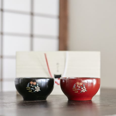 漆器　めぐる　三つ組椀 CATEGORY 三つ組椀・日月（年に一度の予約生産） | 漆器「めぐる