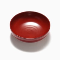 めぐる５寸深皿・赤