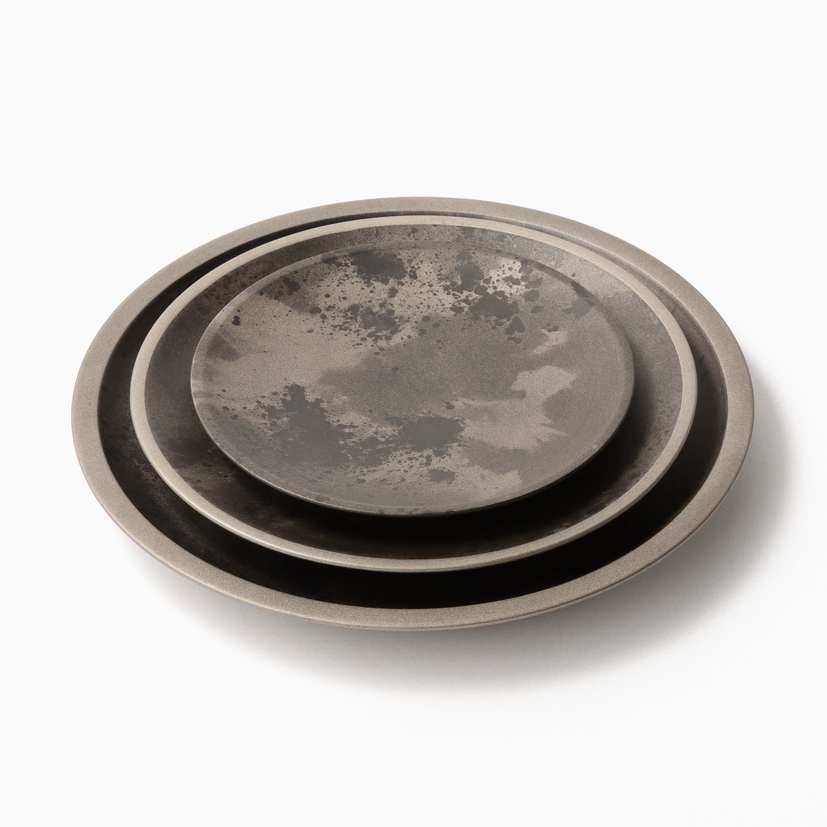 めぐる小皿（17cm）・四分一 | 漆器「めぐる／めぶく」公式
