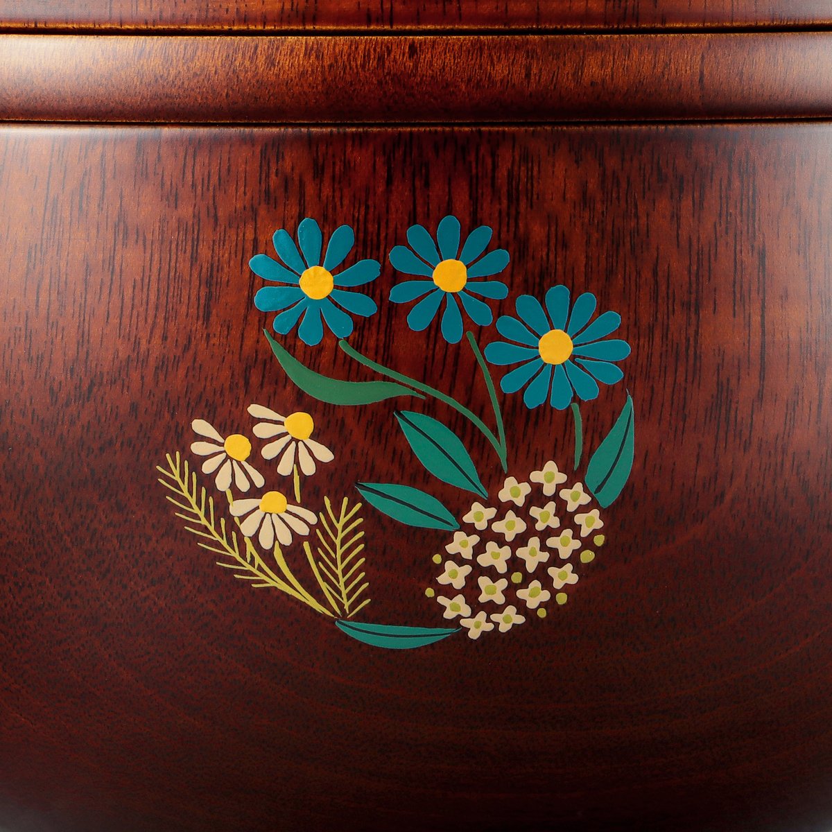 おあつらえ】めぶく弁当箱用・誕生花蒔絵（めぶくと一緒にご注文