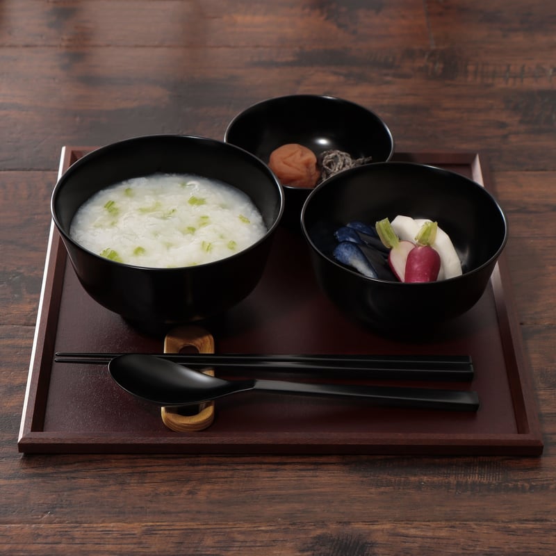 カトラリーレスト 坐膳-zazen- | 漆器「めぐる／めぶく」公式