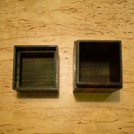 Tiled Ebony Box