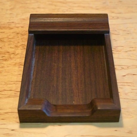 Rosewood Memo Tray