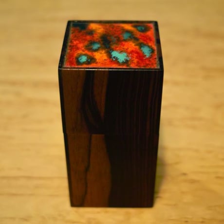 Tiled Ebony Box