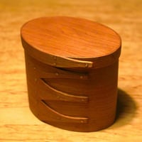 SHAKER WORKSHOPS Oval Box 3 Finger