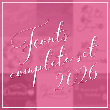 フォントコンプリートセット2026