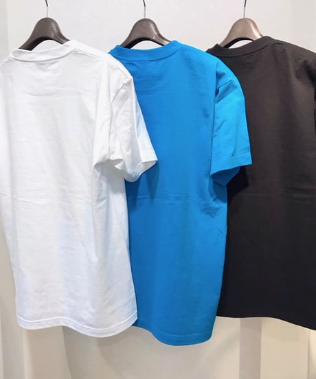 オリジナルポケットTシャツ　ホワイト、ブルー、ブラック
