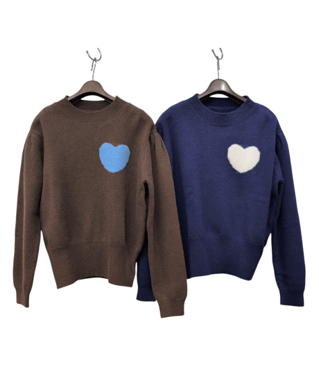 KOREA import　ウール100％♡ドロップショルダーニット