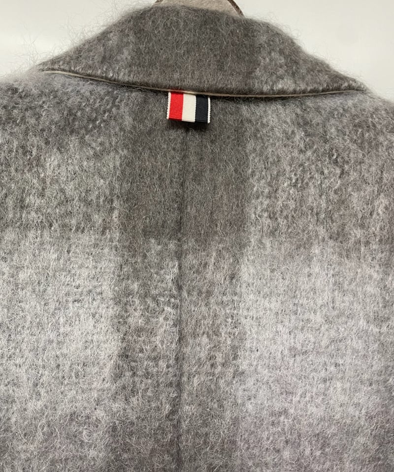 THOM BROWNE.】新古品 モヘアチェックコート | マルアール