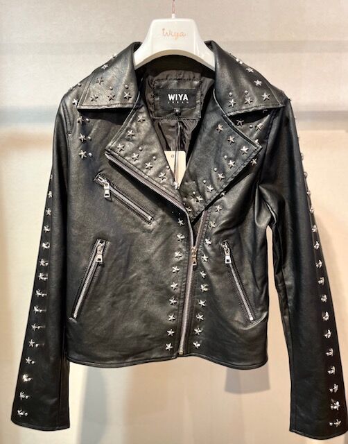 CLOUD X花柄レザーライダースジャケット50XLイタリア製三越伊勢丹扱い CLOUD X花柄レザーライダースジャケット50XLイタリア製三越伊勢丹扱い