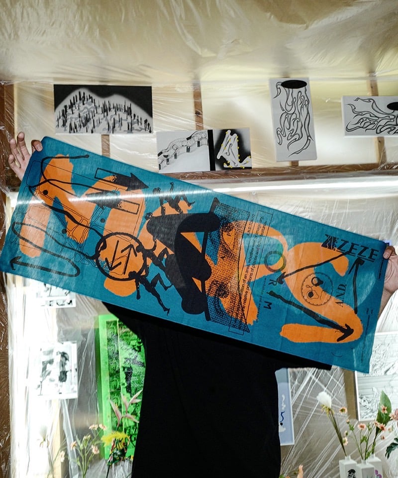 MAPS NAGOYA手拭い【Design by HOME ECONOMICS EXPERIM