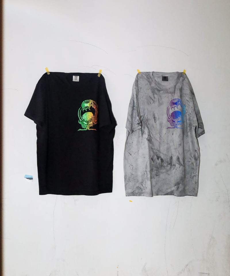 Tetsunori Tawaraya x #departures T-SHIRTS（BLACK