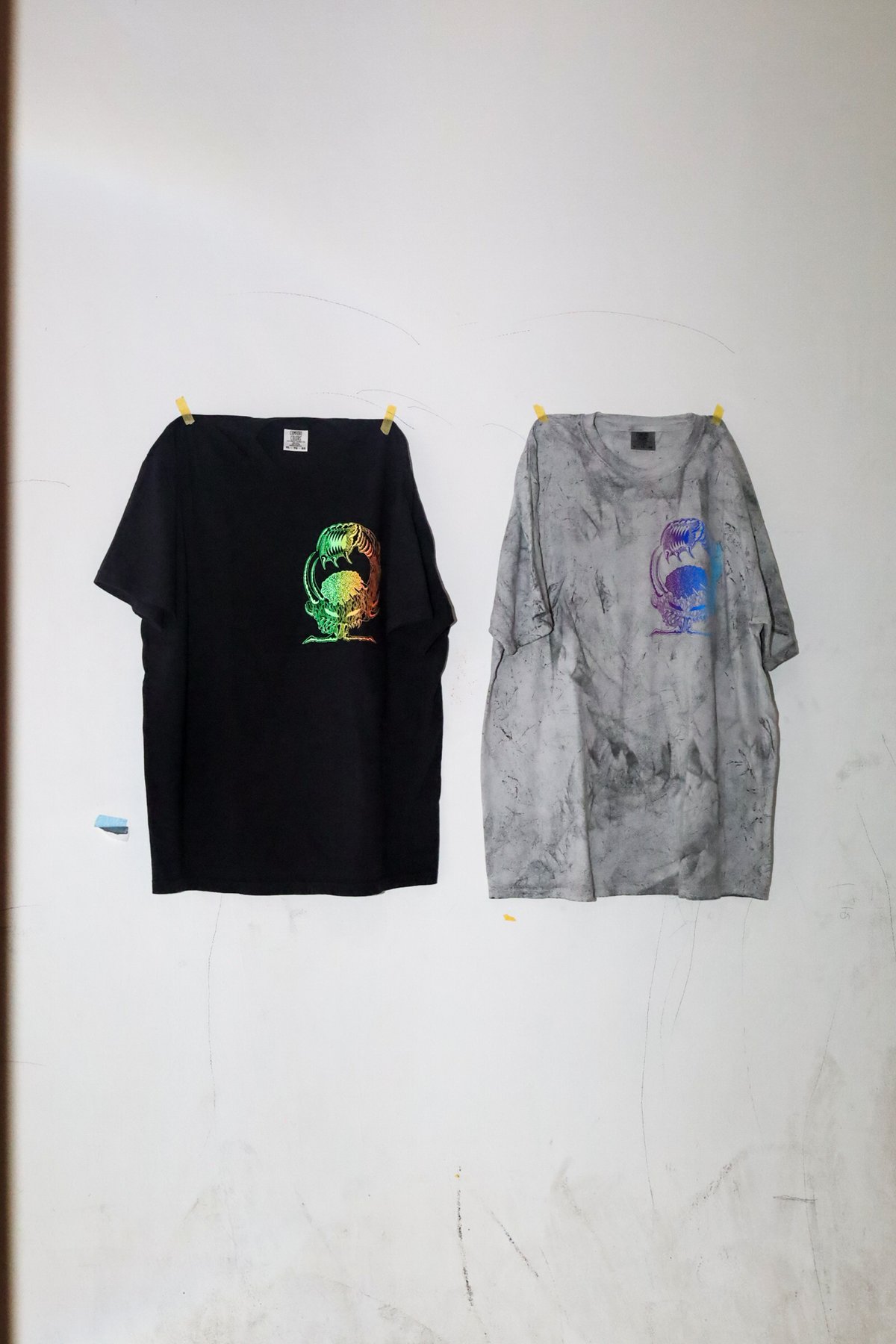 Tetsunori Tawaraya x #departures T-SHIRTS（BLACK