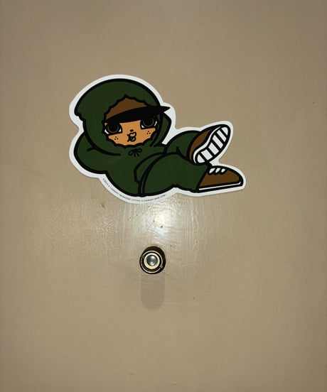 ZECS x LIVERARY “GOROGORO" MAGNET New Green