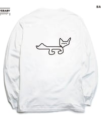 平山昌尚（HIMAA）× LIVERARY " Extra" L/S  TEE (キツネor棒人間)